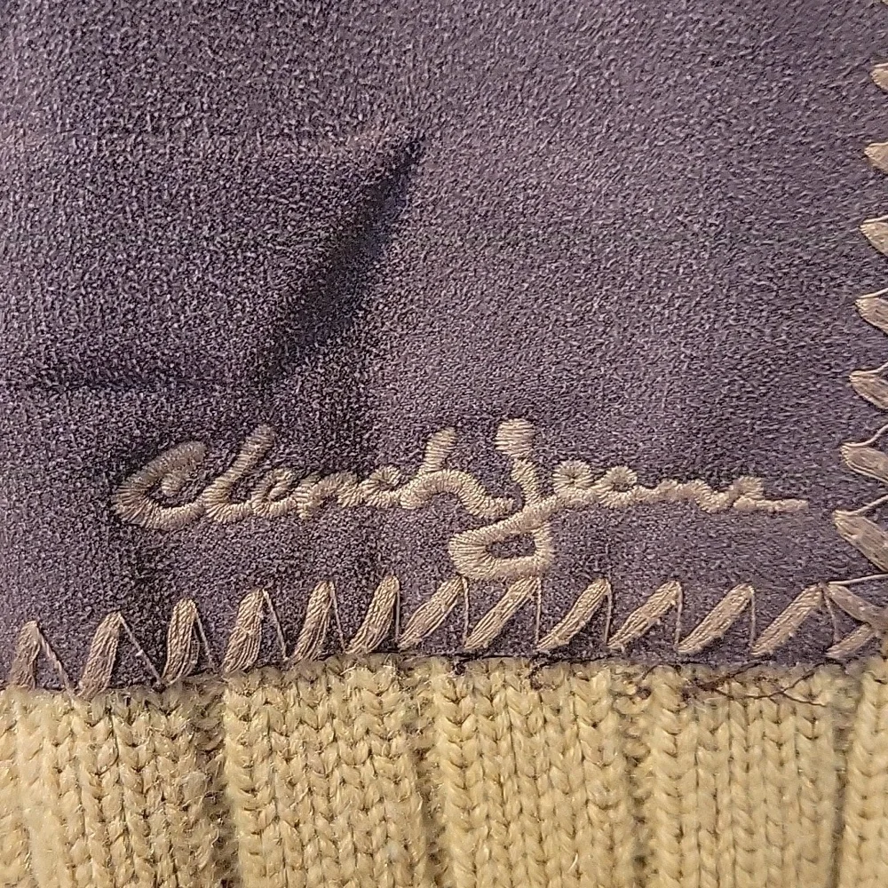 CLENCH JEANS PULLOVER SWEATER  XXL  TAN/BROWN
